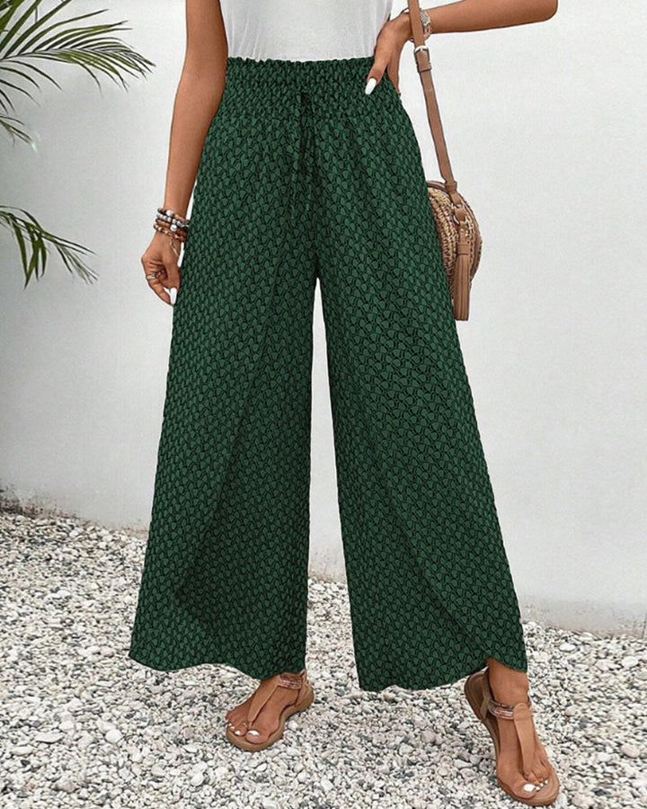 Almudena | Pantalón ancho verde