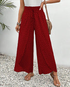 Almudena | Pantalón ancho rojo