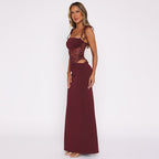 Aubrey | Abendkleid mit Spitzendetails