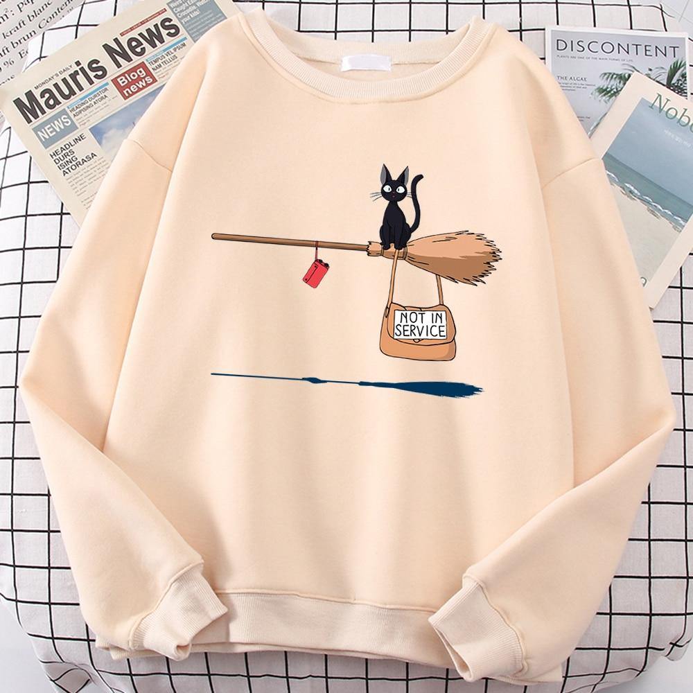 Mar | Jersey con estampado gráfico y puños de canalé