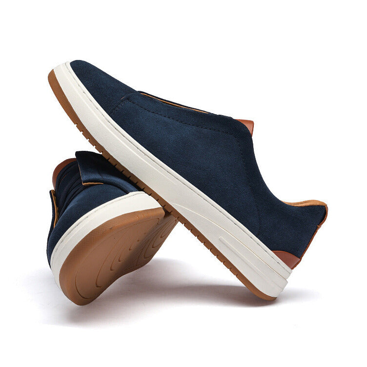 Gil | Zapatillas slip-on de efecto ante