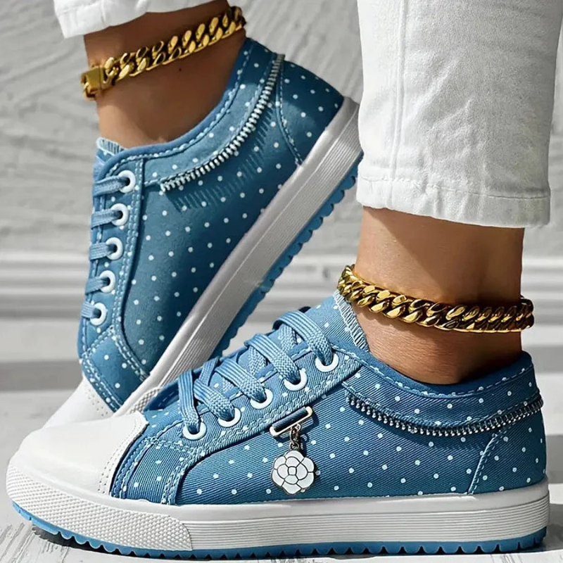 Lotte | Zapatillas elegantes de mujer con detalles florales
