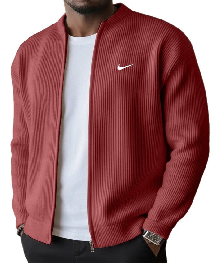 Diego | Chaqueta de punto texturizada con cremallera
