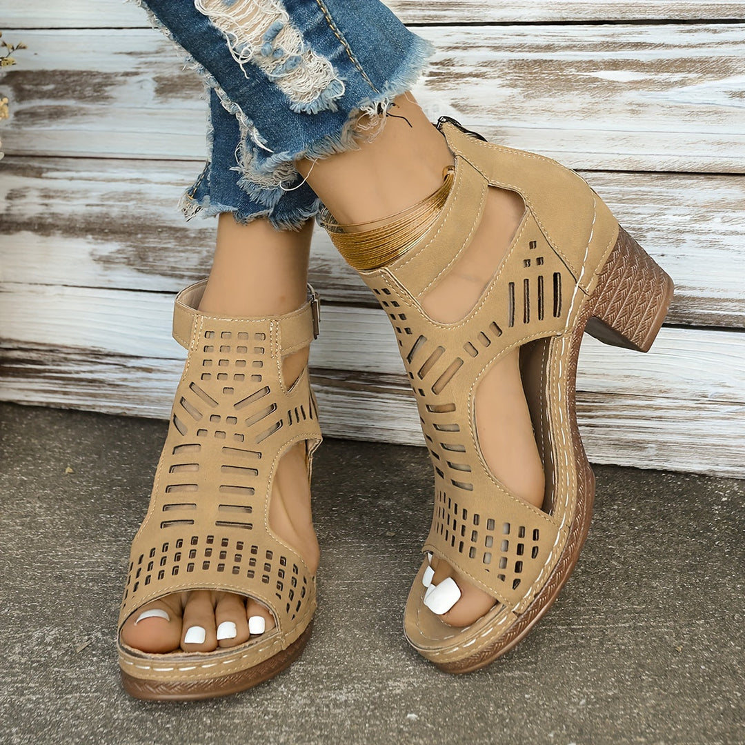Elena | Sandalia ergonómica con plantilla de confort
