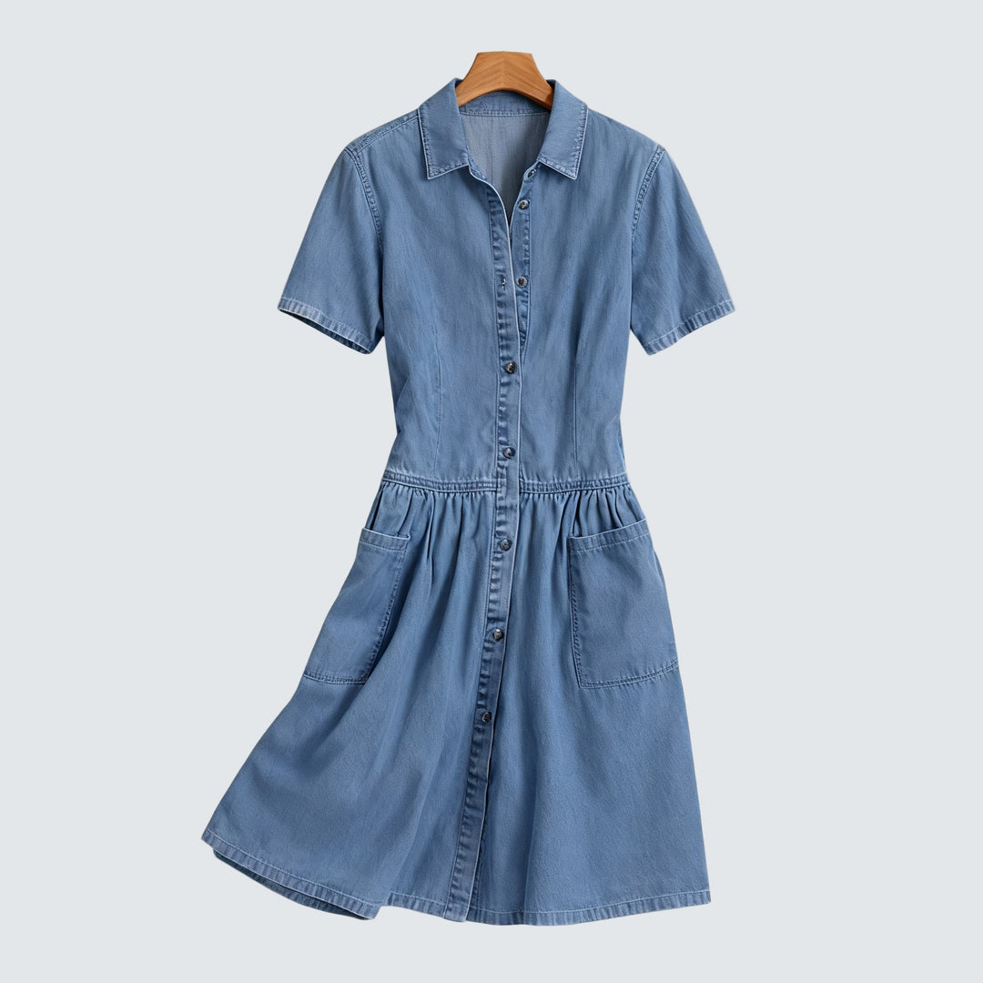 Angela | Vestido denim para el día a día