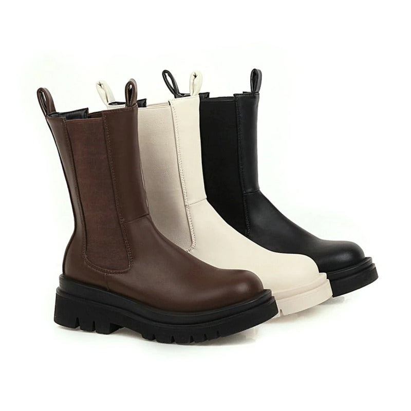 Yasmina | Botas chunky con plataforma