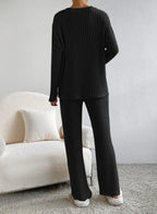 Emilia | Gemütliches Strick-Loungewear-Set