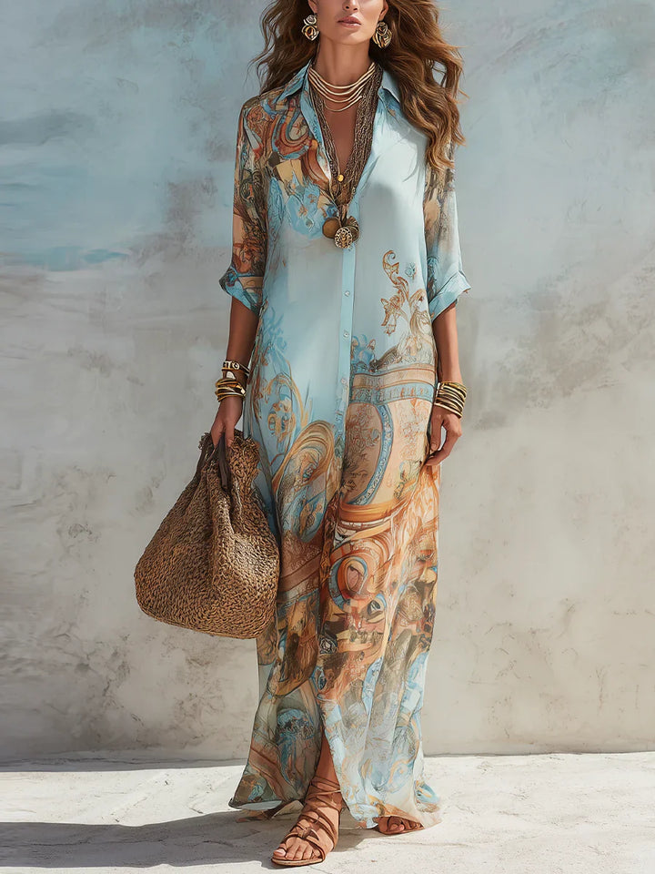 Mara | Elegante vestido fluido de verano