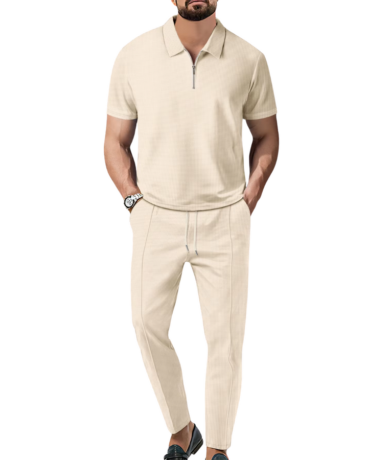 Sandro | Conjunto polo premium con cremallera