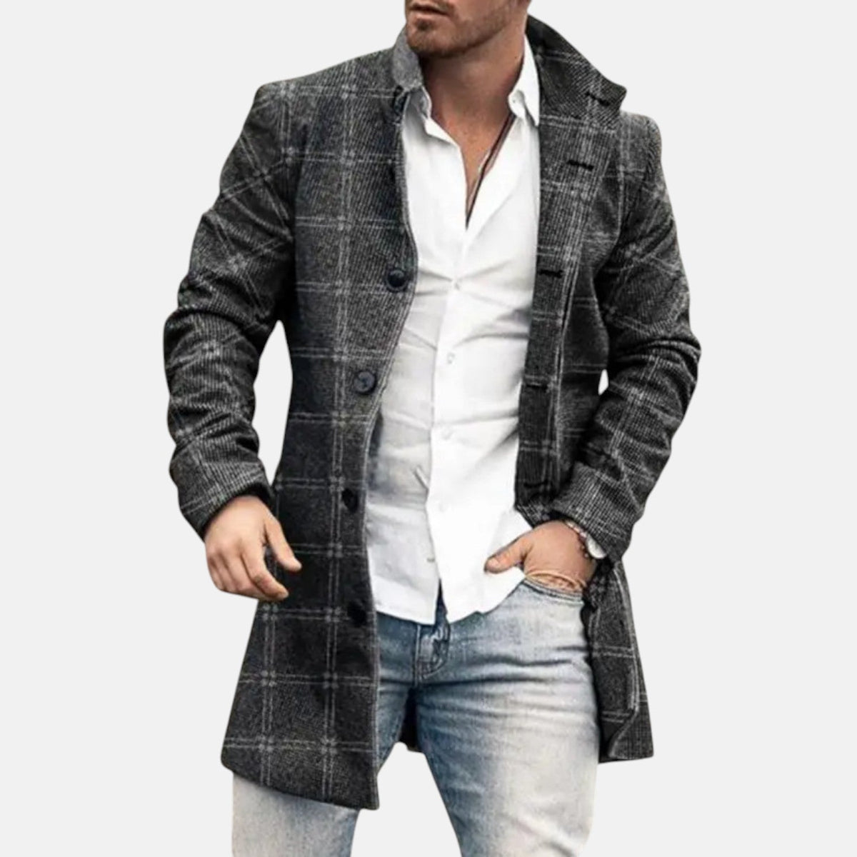 Elías | Abrigo de otoño elegante