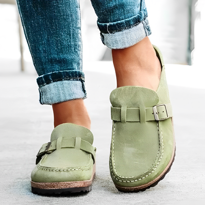 Selma | Sandalia urbana con plantilla de corcho y tira ajustable