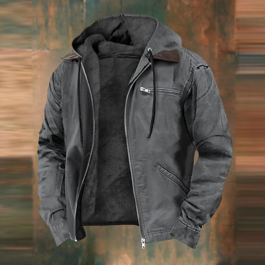 Teodoro | Chaqueta con capucha refinada