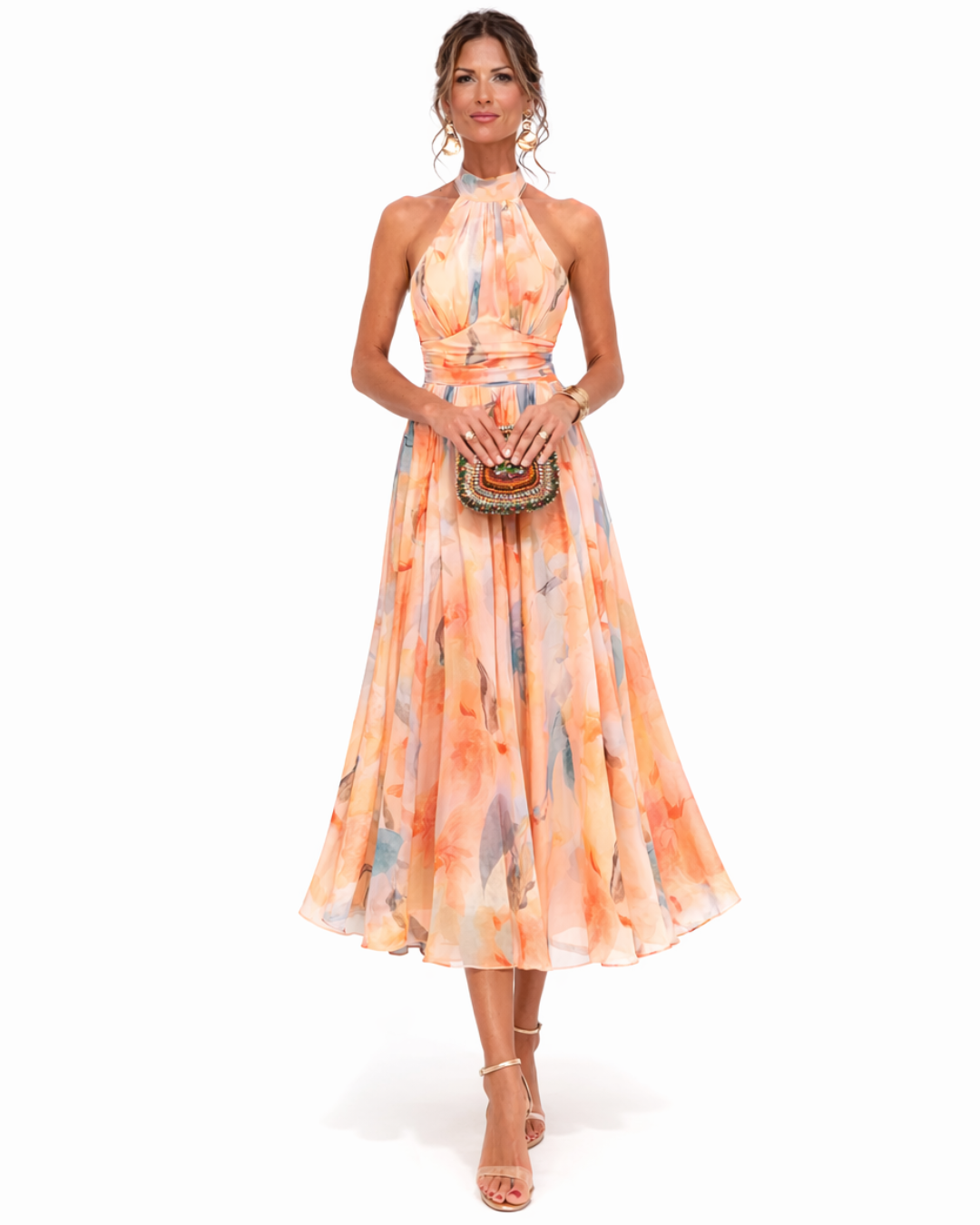 Elza | Vestido con escote halter