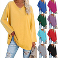 Anabel | Jersey con cuello de pico y corte holgado