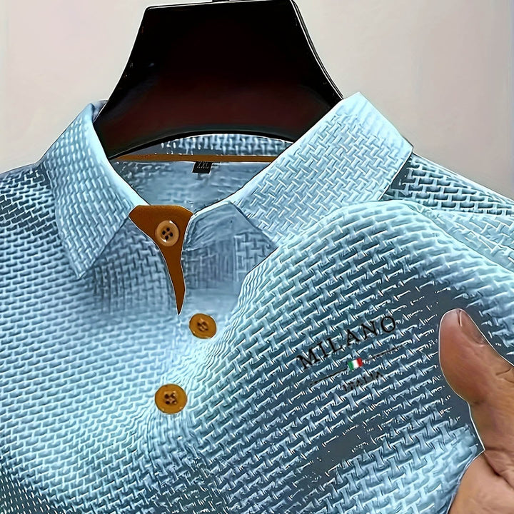 Raymond | Polo texturizado con cuello clásico
