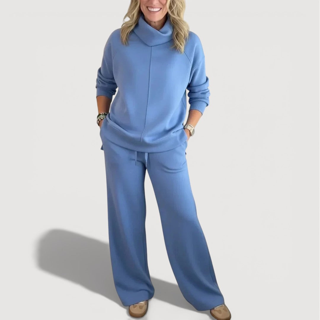 Zuriñe | Conjunto lounge con pantalón ancho
