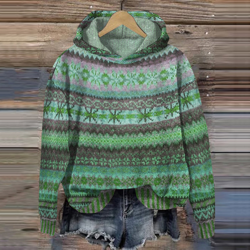 Rafaela | Sudadera con capucha de jacquard
