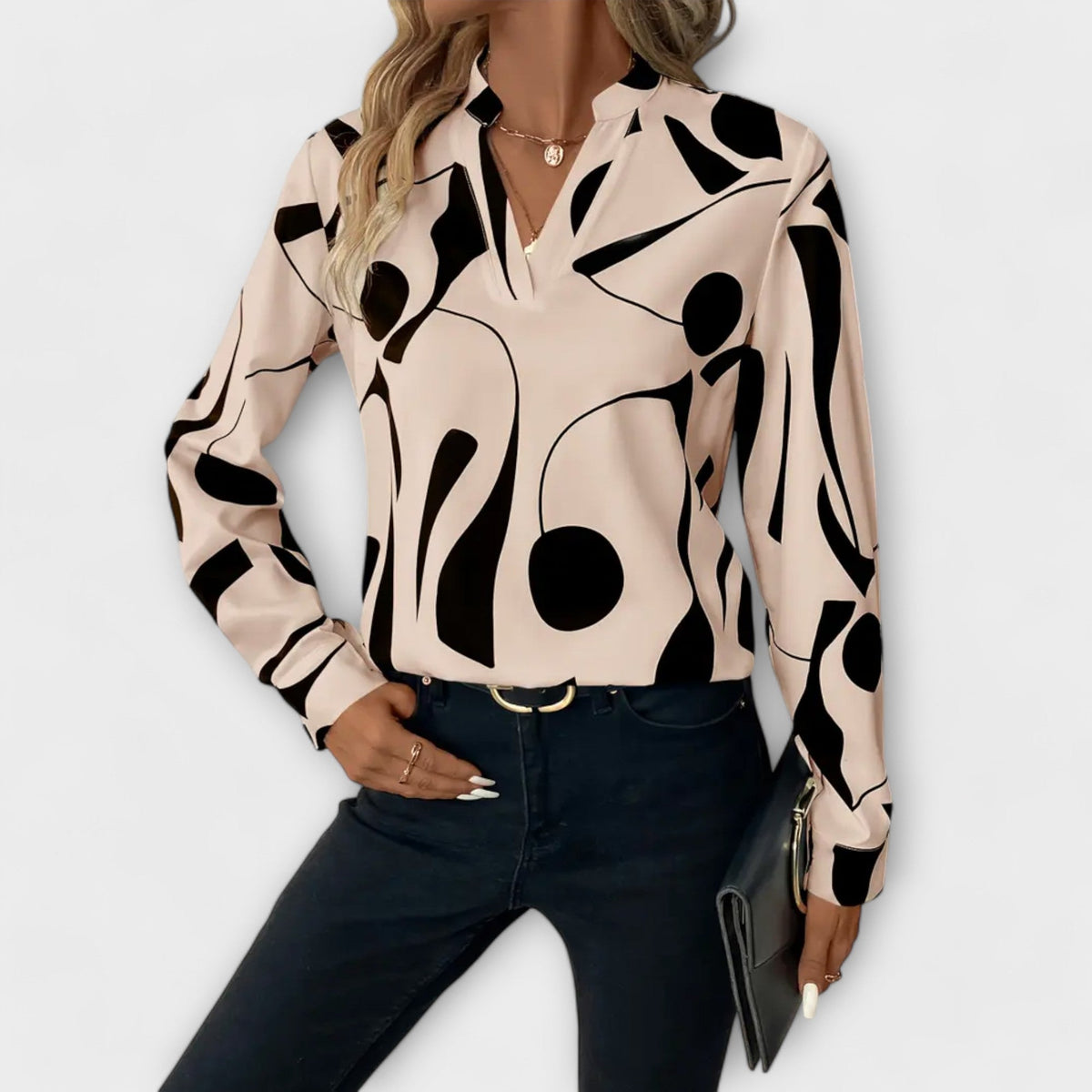 Ivana | Blusa elegante con caída impecable