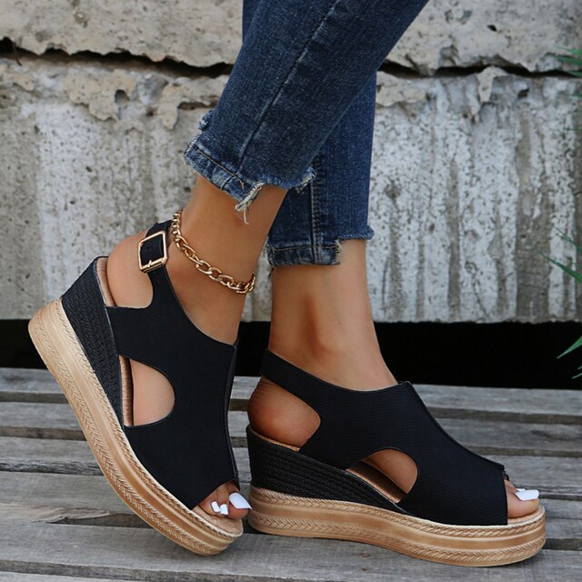 Maeve | Sandalias de cuña relajadas para el verano
