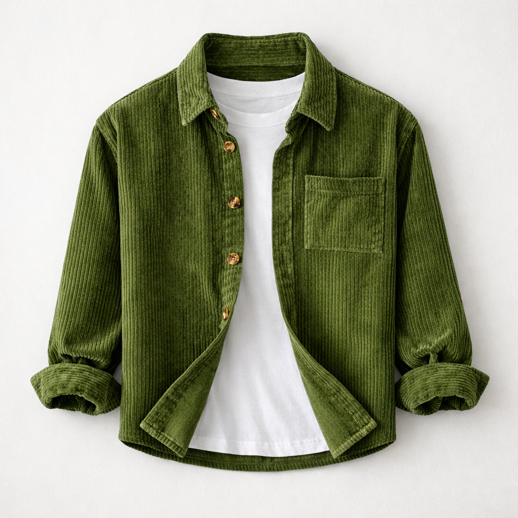 Braulio | Camisa de pana de algodón