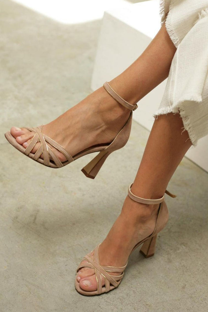 Lola | Sandalias cómodas de patchwork