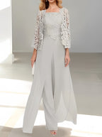 Ainhoa conjunto gris claro