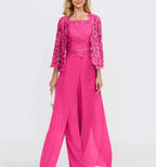 Ainhoa conjunto rojo rosado