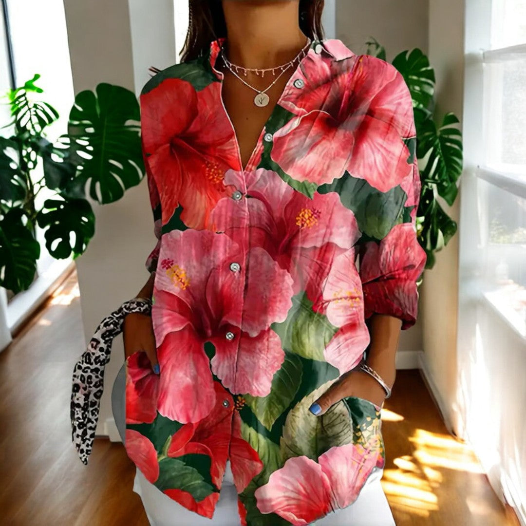 Amira | Blusa floral de temporada