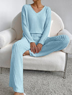 Emilia | Gemütliches Strick-Loungewear-Set