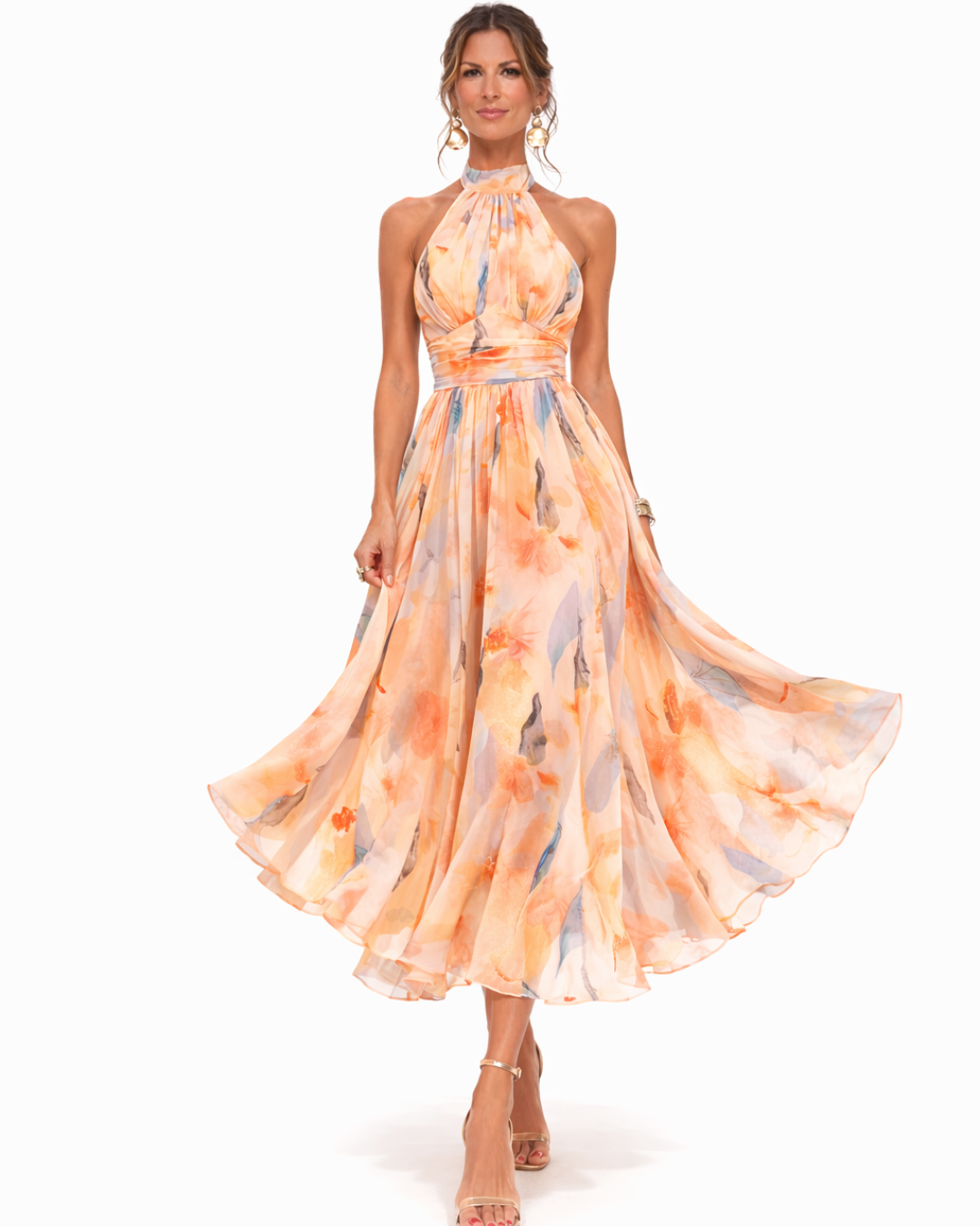 Elza | Vestido con escote halter