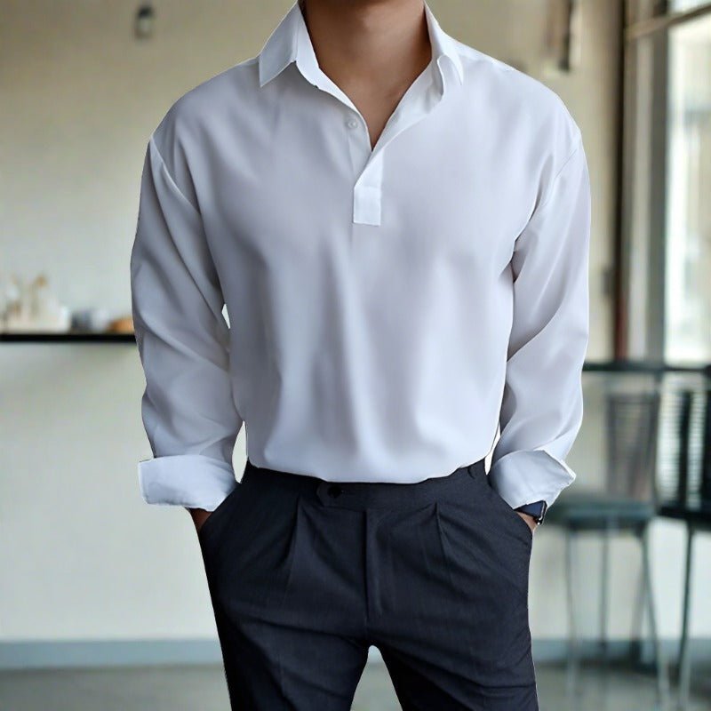 Tristan | Polo de manga larga para hombre