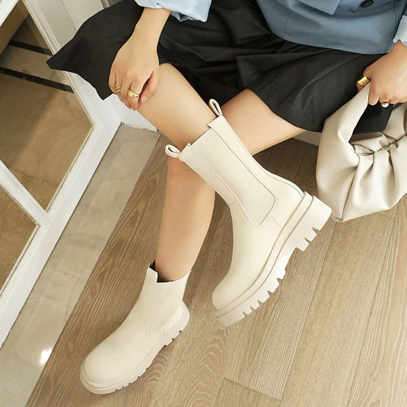 Yasmina | Botas chunky con plataforma