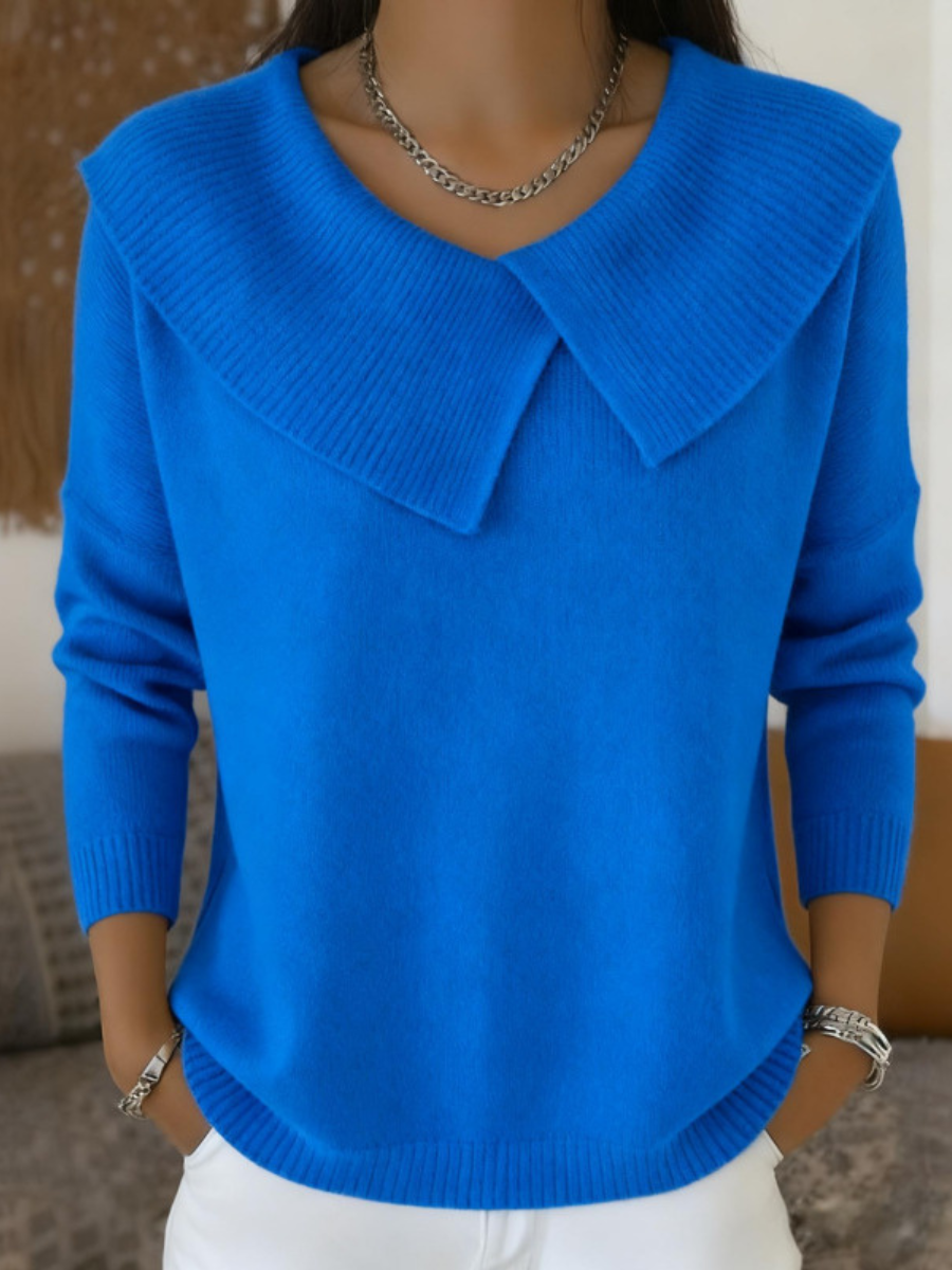 Fabiola | Jersey de punto con cuello suave