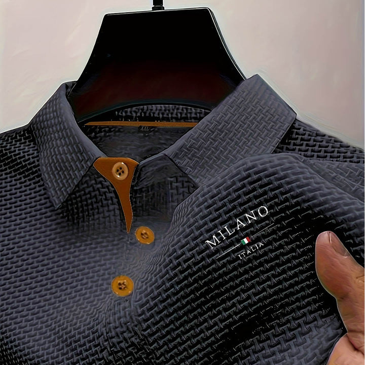 Raymond | Polo texturizado con cuello clásico