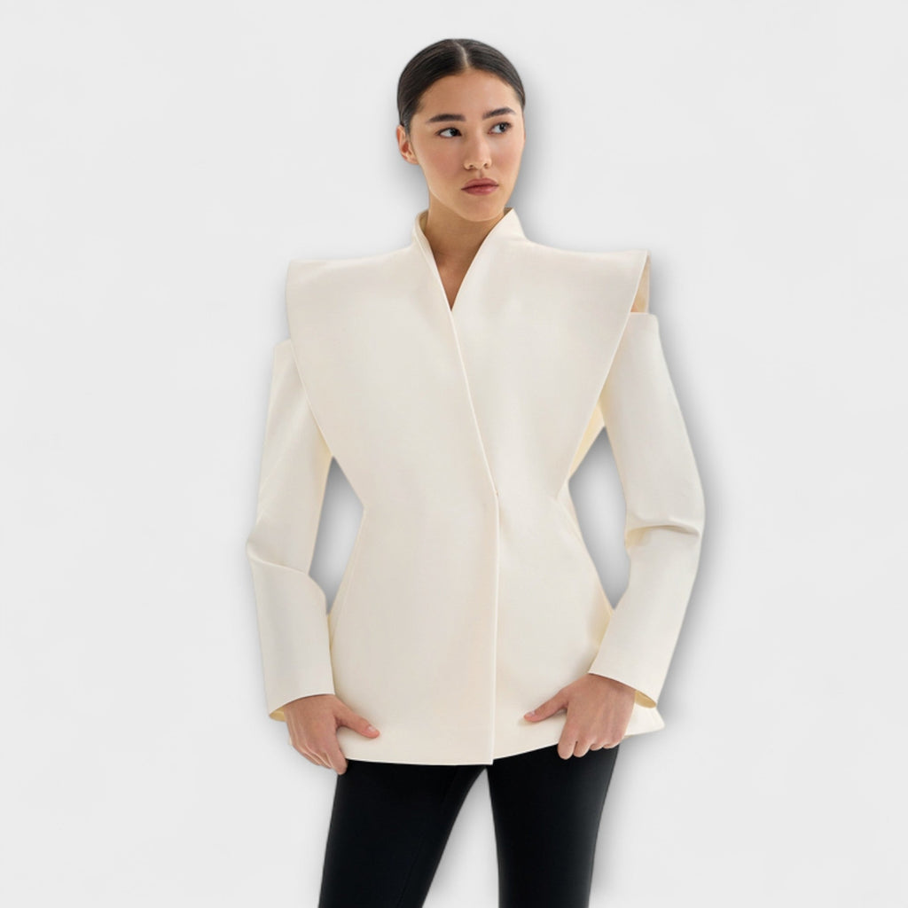 Bárbara | Blazer escultural de hombros marcados