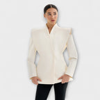 Bárbara | Blazer escultural de hombros marcados