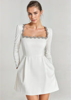 Clara | Samt-Minikleid