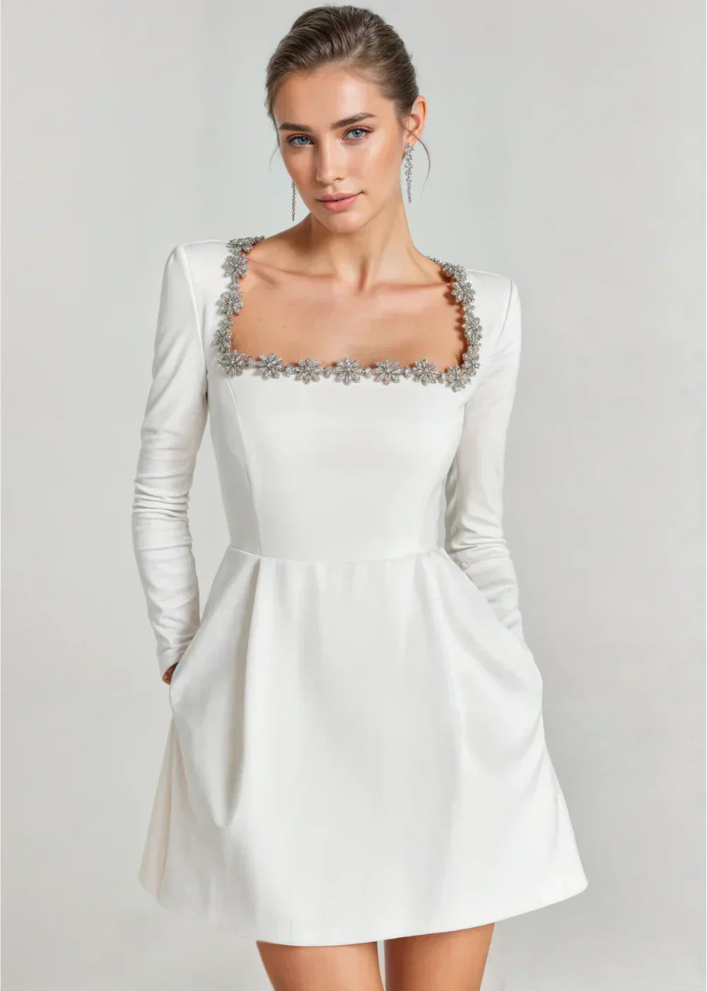 Clara | Samt-Minikleid