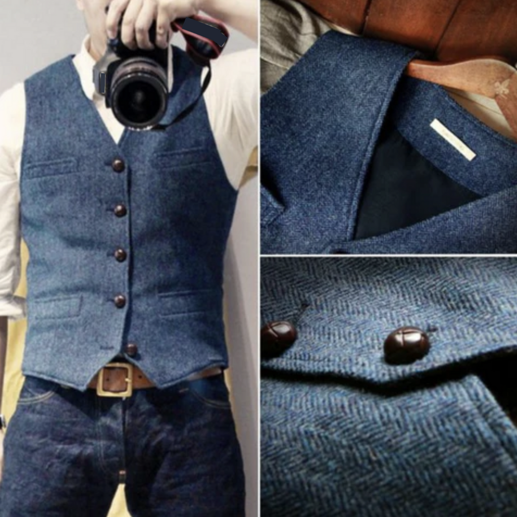 Leopoldo | Chaleco elegante de hombre