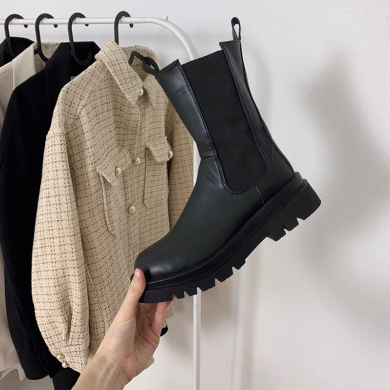 Yasmina | Botas chunky con plataforma