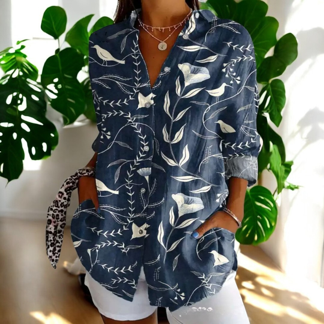 Amira | Blusa floral de temporada