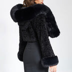 Matilde | Chaqueta corta de pelo sintético