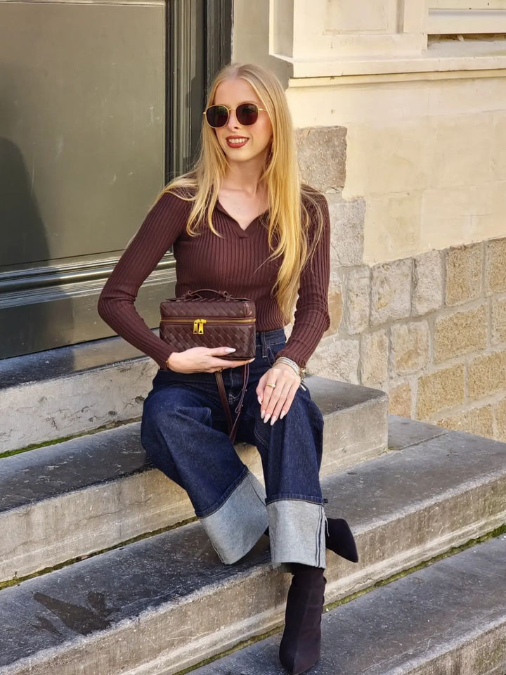 Julia | Bolso trenzado estructurado