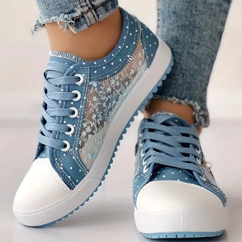 Lotte | Zapatillas elegantes de mujer con detalles florales