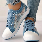 Lotte | Zapatillas elegantes de mujer con detalles florales