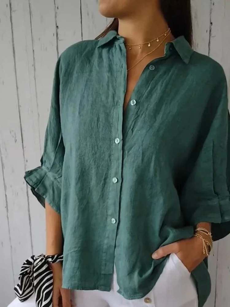 Claudia | Blusa de elegancia atemporal