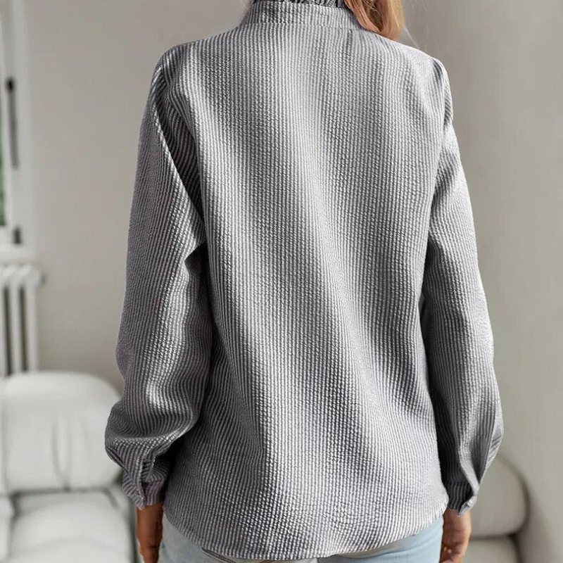 Mónica | Blusa elegante de rayas