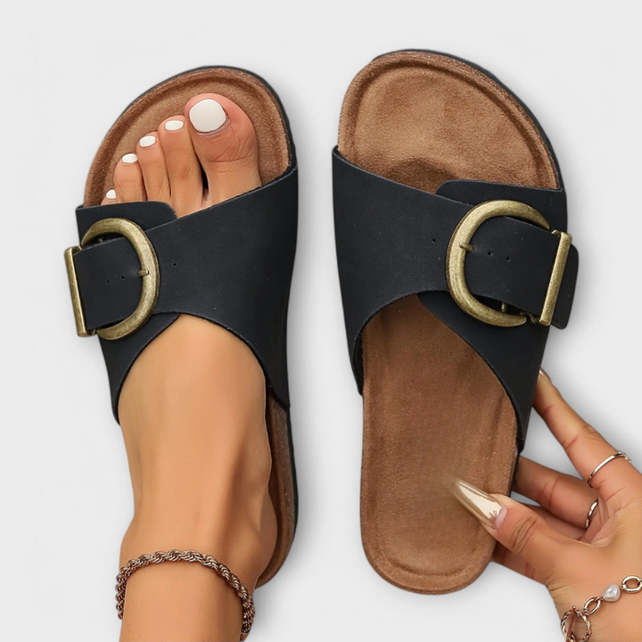Avelina | Sandalia ortopédica con suela confort