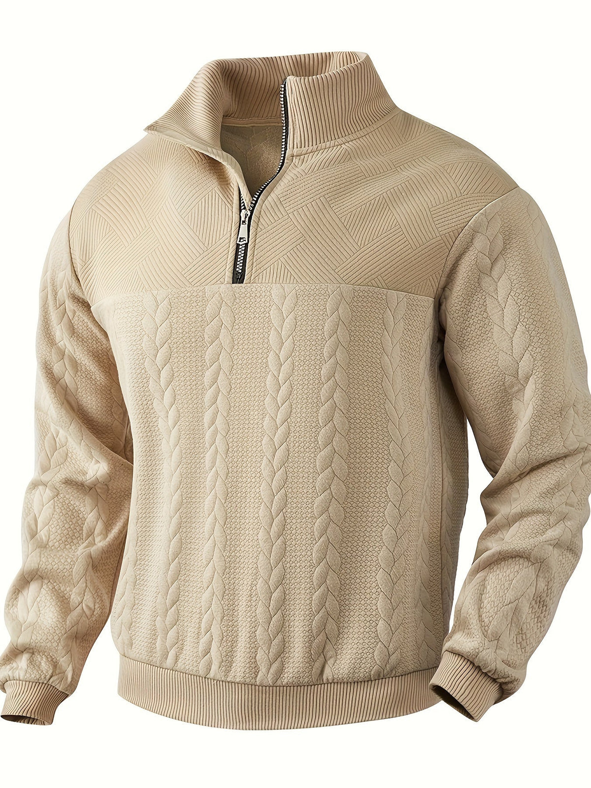 Segundo | Jersey vintage con cremallera