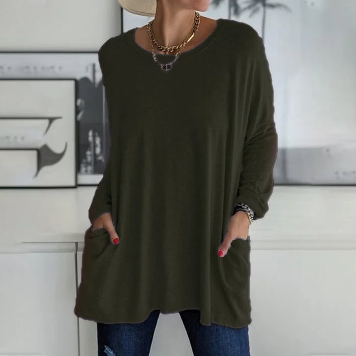 Begoña | Jersey amplio con bolsillos grandes